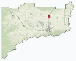 Location in the County of Grande Prairie No. 1