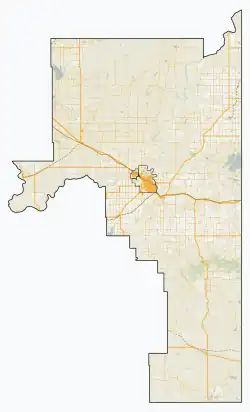 Dunmore is located in Cypress County