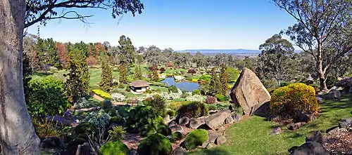 07. Japanese Garden Pano, Cowra, NSW, 22.09.2006