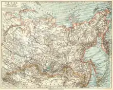 Image 121905 map of Siberia (from History of Siberia)