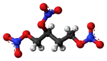 1,2,4-Butanetriol trinitrate molecule