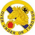 104th Cavalry Regiment"Over Under or Through"