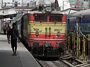 12295 (SBC-PNBE) Sanghamitra Express from Mughalsarai Shed