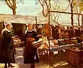 Marché à Concarneau (Musée des beaux-arts de Vannes)