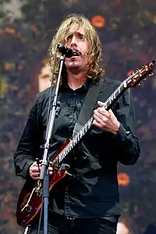 Åkerfeldt with Opeth at Rock im Park 2014