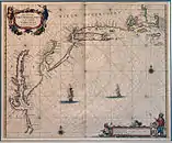 1666 Nieu Nederlandt (New Netherland): Pieter Goos