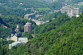 Arima Onsen located north of Kobe