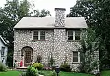 Knoxville, Tennessee, house built in 1932 in the Minimal Traditional style.