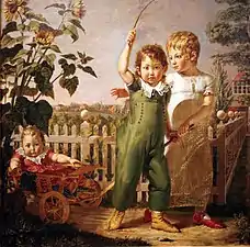 The Hülsenbeck Children (1805–06), 131.5 x 143.5 cm.