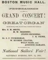 National Sailors Fair benefit, 1864