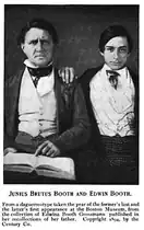 Junius Brutus Booth and Edwin Booth, 19th century