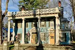 Neoclassical style house at 18 Pleasant Grove Road