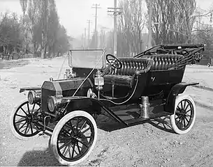 1910 Model T, photographed in Salt Lake City