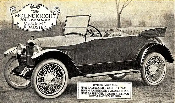 1917 Moline-Knight Chummy Roadster