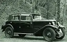 Nine Biarritz4-door saloon 1930