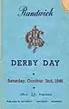 Front cover 1948 AJC Derby racebook