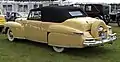 1948 convertible with view of "Continental" spare tire mount