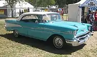 1957 Chevrolet Bel Air 4-door sedan. Sport Equipment