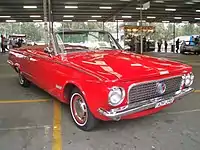 1963 Plymouth Valiant Signet V-200 convertible