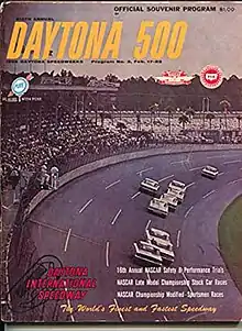 1964 Daytona 500 program cover