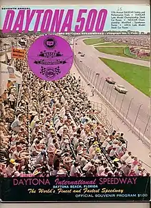 1965 Daytona 500 program cover