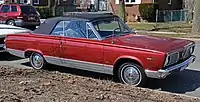 1966 Plymouth Valiant Signet convertible