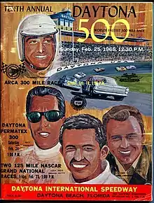 1968 Daytona 500 program cover