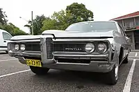 Australian assembled 1968 Pontiac Parisienne hardtop sedan, the last model of international RHD assembly