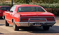 1971 Ford Galaxie 500 2-door Hardtop, rear view