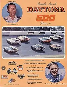 1974 Daytona 500 program cover