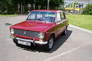 Lada (Zhiguli) 1200, manufactured in 1975