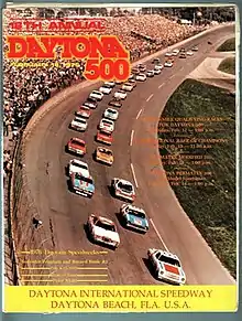 1976 Daytona 500 program cover