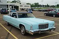 1976 Lincoln Continental Town Coupe