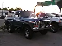 1978 Bronco Custom (aftermarket wheels/tires)