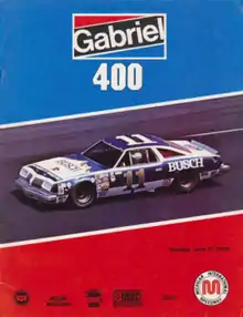 1979 Gabriel 400 program cover