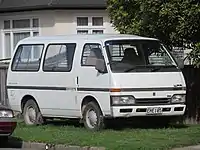 1989 New Zealand-new Isuzu WFR van. In Australia these were sold as the "Holden Shuttle"