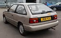 1992 Hyundai Pony X2 LS 1.3 (UK)