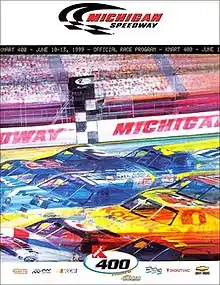 The 1999 Kmart 400 presented by Castrol Super Clean program cover.