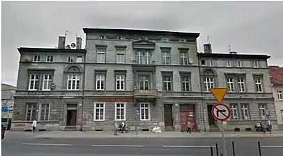 Façade on the square