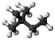 Neohexane molecule