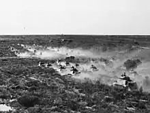 2/10th Armoured Regiment during a training exercise in Western Australia in 1943.