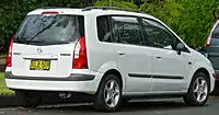 2001–2002 Mazda Premacy (CP) hatchback (Australia; pre-facelift)