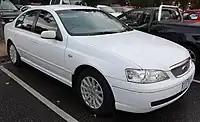 2002–2004 Ford Fairmont (BA) sedan