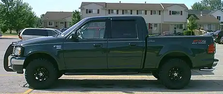 2003 F-150 FX4 SuperCrew (note "Lariat" badging)