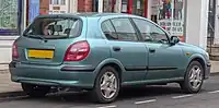 2003 Nissan Almera E 5-door (UK; pre-facelift)