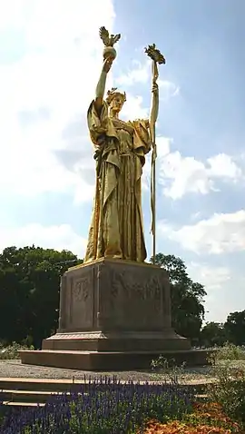 Image 4Replica of Daniel Chester French's Statue of The Republic at the site of the World's Columbian Exposition (from Chicago)