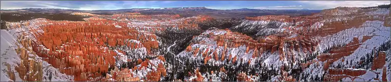 Image 46Bryce Canyon National Park Amphitheater (winter view) (from Utah)