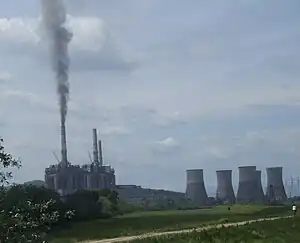 The lignite-fired electricity generating station at Rovinari