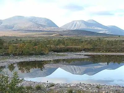 Seen from the east, by Sandtjønn