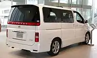 Second facelift Nissan Elgrand E51 Highway Star (Japan)